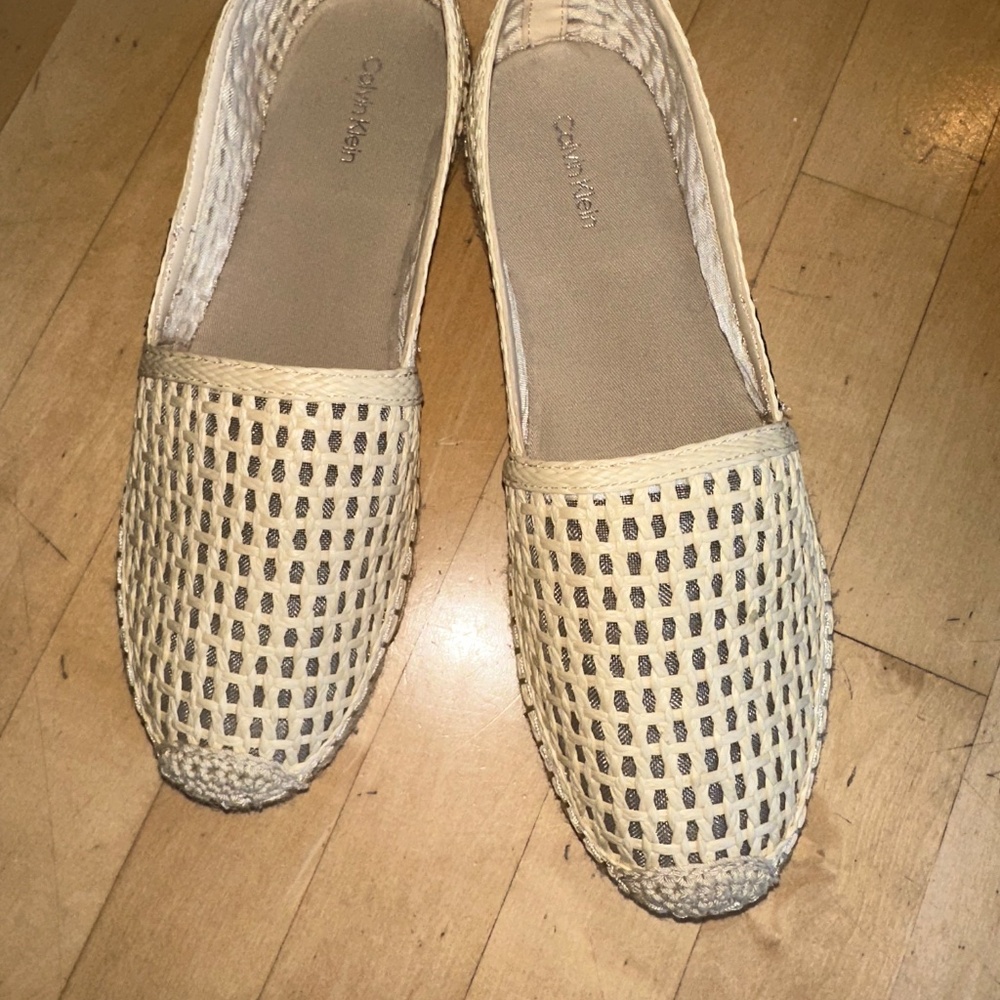 Calvin Klein Presley woven espadrille, 10, PG1467 - Picture 2 of 5